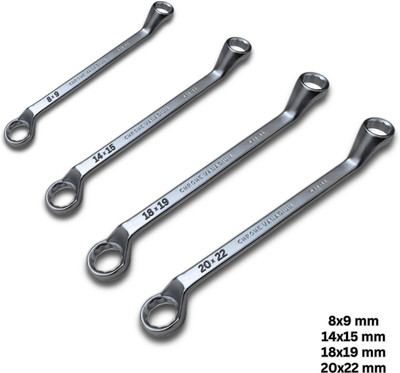 4MECH Deep Offset, Heavy Duty, Professional Quality Hand Tool Kit(4 Tools)