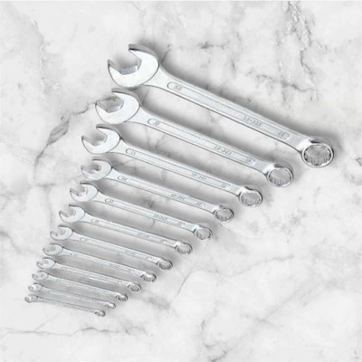 YZOT High Quality WR_050 12pc set Double Sided Combination Wrench(Pack of 12)