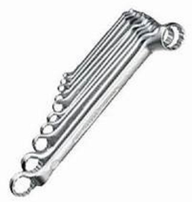 EASTMAN ET KIT-07-60SD Bi-Hexagonal Ring(Shallow Offset, Metric Size, Box Packing) Double Sided Box End Wrench(Pack of 6)