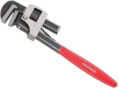 FREEMANS SPW10 10-Inch Stillson Type Pipe Wrench with Induction Hardened Teeth Single Sided Pipe Wrench(Pack of 1)