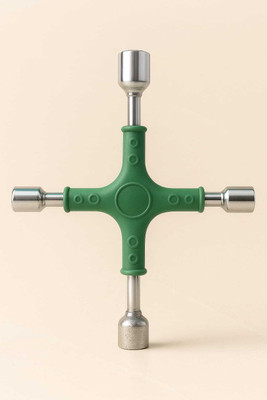 Snomex 4-Way Universal Cross Wrench for Garage, Car, and Workshop Use_S07 Multi-Size Cross Wheel Wrench_Smx-01 Single Sided Lug Wrench(Pack of 1)