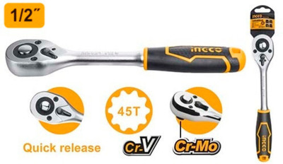 INGCO HRTH0812 Single Sided Rachet Wrench(Pack of 1)