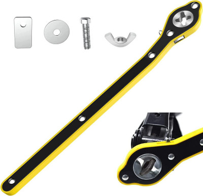 VAVSU Jack Ratchet Wrench with Long Handle Double Sided Rachet Wrench(Pack of 1)