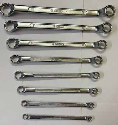 REALstf RING8 RING8 Double Sided Open End Wrench(Pack of 8)