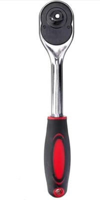 High Q HIGH QUALITY QUICK RELEASE 1/2 INCH DRIVER RATCHET HANDLE OR WRENCH SINGLE SIDED 10 INCH LONG RACHET HANDLE OF 1/2INCH Single Sided Rachet Wrench(Pack of 1)