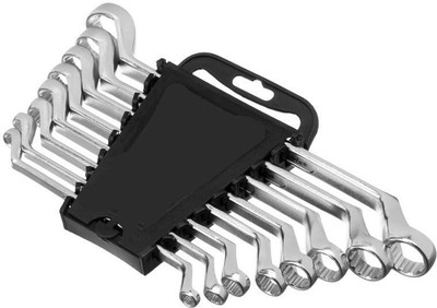 BForge 8 Piece Ring Spanner Double Sided Box End Wrench(Pack of 8)