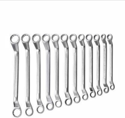 TOOLWIN 12pcs High Quality Ring Spanner Set.(6×7 - 30×32). 12pcs High Quality Ring Spanner Set.(6×7 - 30×32) Double Sided Box End Wrench Double Sided Box End Wrench(Pack of 12)
