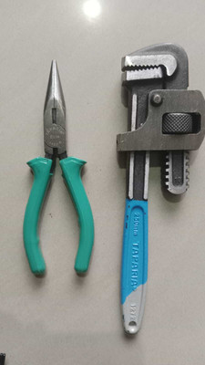 TAPARIA 1272 + 1420-6 Single Sided Pipe Wrench(Pack of 2)