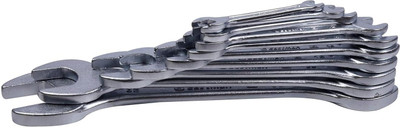 EASTMAN E-2001 Jaw Spanners Crv Set Of 12Pcs Chrome Vanadium Steel Chrome Plated E 2001 Double Sided Pipe Wrench(Pack of 12)