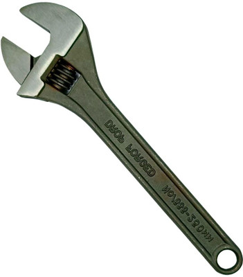 Syntex Adjustable Wrench 10 Inch Drop Forged Spanner for Plumbing & DIY Tools Adjustable Wrench 10 Inch Drop Forged Spanner for Plumbing & DIY Tools Single Sided Open End Wrench(Pack of 1)