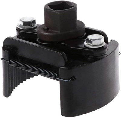 AASONS 80-105mm Adjustable Oil Filter Wrench, Filter Housing Removal Tool 1/2 inch Drive Oil Filter Remover Kit (For 3.2-4.2 inch) Single Sided Box End Wrench(Pack of 1)