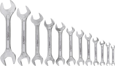 Flipkart SmartBuy OpenEnd12 OpenEnd12 Double Sided Open End Wrench Double Sided Open End Wrench(Pack of 12)