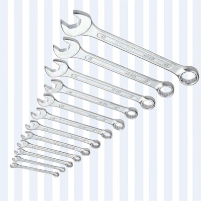 YZOT High Quality WR_053 12pc set Double Sided Combination Wrench(Pack of 12)