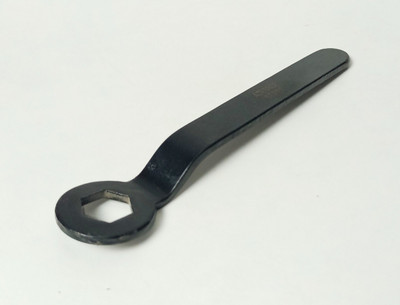 TOM 17 mm Bent Ring Spanner for 2 Wheeler Repairing Tappet Cover Nut Spanner Single Sided Speciality(Pack of 1)