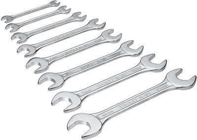 STANLEY 70-379 Double Sided Open End Wrench(Pack of 8)