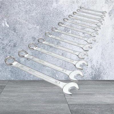 YZOT High Quality WR_072 12pc set Double Sided Combination Wrench(Pack of 12)