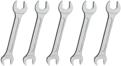 alis Double Open End Jaw Spanners 10 x 11mm Spanner Tool Kit, Kit set of 5 Pcs Double Open End Jaw Spanners 10 x 11mm Spanner Tool Kit, Kit set of 5 Pcs Double Sided Flare Nut Wrench(Pack of 5)