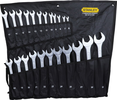 STANLEY 70-965E Double Sided Open End Wrench(Pack of 23)