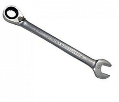 ATC STMT89936-8B-12 Combination Stainless Steel Reversible Ratcheting Spanners Double Sided Combination Wrench(Pack of 1)