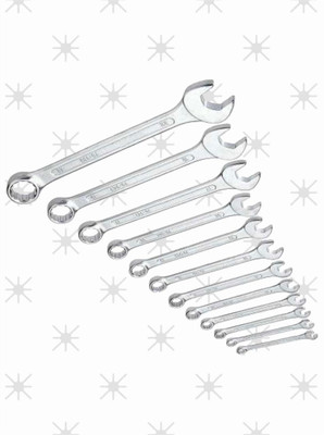 YZOT High Quality WR_031 12pc set Double Sided Combination Wrench(Pack of 12)