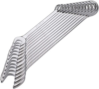 ATC VMC-12 Combination Spanner Set 12 Pcs 6-22 mm Double Sided Combination Wrench(Pack of 12)