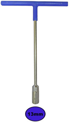 Inditrust new 13mm T Spanner Hex type spanner Single Sided T Type Wrench(Pack of 1)