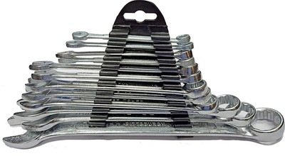 DHATRI TOOLS 12 PCS SPANNER COMBINATION SET (6MM TO 22 MM) Double Sided Combination Wrench(Pack of 1)