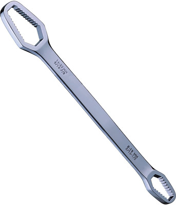 Skindora 35 in 1 Multifunctional Torx/SEA/Metrix Wrench Self-Tightening Universal Adjustable Double-Head Multi-Purpose 8 to 22mm - 5/16” to 7/8”- E8 to E24 Double Sided Socket Wrench(Pack of 1)