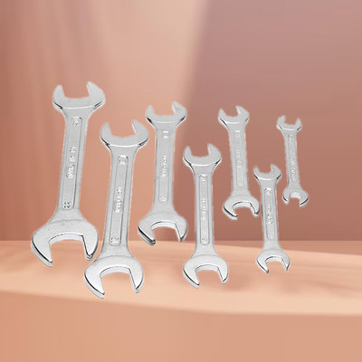 Aldeco Metric 8-Piece Combo Wrench Set – Strong & Sleek Design Double Sided Open End Wrench(Pack of 8)