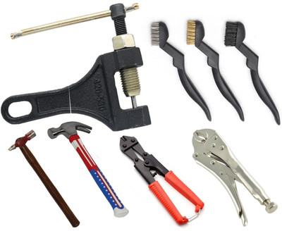 Digital Craft Combo of 6 Items Bicycle Chain Pin Remover Bike Link Breaker Splitter MTB Cycle Repair Tool Bicycle Chain Puller Link Extractor Cycling Repair Single Sided Speciality(Pack of 8) Digital Craft Combo of 6 Items Bicycle Chain Pin Remover Bike Link Breaker Splitter MTB Cycle Repair Tool Bicycle Chain Puller Link Extractor Cycling Repair Single Sided Speciality(Pack of 8)
