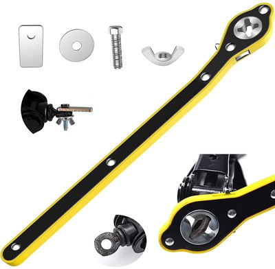 ShopiMoz Smart Auto Jack Wrench Ratchet Long Handle Labor-Saving Ratchet Wrench Smart Auto Jack Wrench Ratchet Long Handle Labor-Saving Ratchet Wrench Double Sided Rachet Wrench(Pack of 1)