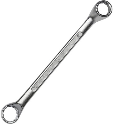 Implemental DOUBLE ENDED RING SPANNER Matte Finish Dual Open End Spanner Single Sided Combination Wrench(Pack of 1)