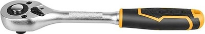 GSK Cut ½ Inch Drive Quick Release Tooth Ratchet, Socket Ratchet Wrench, Ratchet handle Mechanics Socket Spanner Quick Fast Release with Grip Handle ½ Inch Drive Quick Release Tooth Ratchet Single Sided Rachet Wrench(Pack of 1)