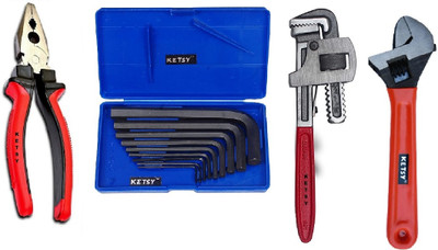 Ketsy 217 Hand tool kit Single Sided Pipe Wrench(Pack of 12)