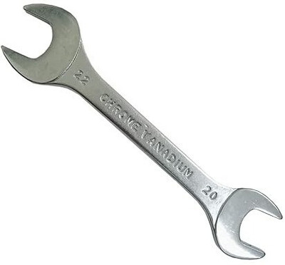 Implemental Wrench Matte Finish Dual Open End Spanner Double Sided Open End Wrench(Pack of 1)