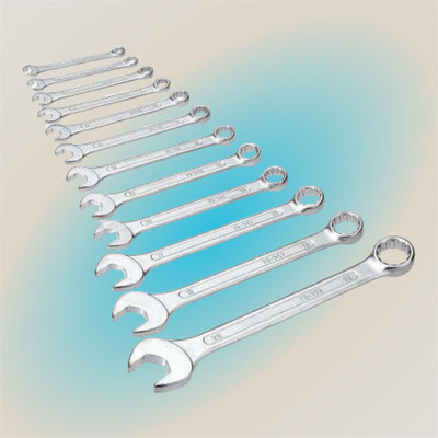 YZOT High Quality WR_122 12pc set Double Sided Combination Wrench(Pack of 12)