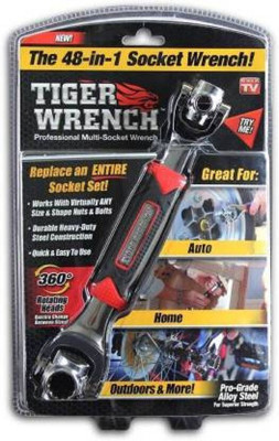 Fulkiza Tiger Wrench-95 Tools Socket Works with Spline Bolts Double Sided Socket Wrench(Pack of 1)