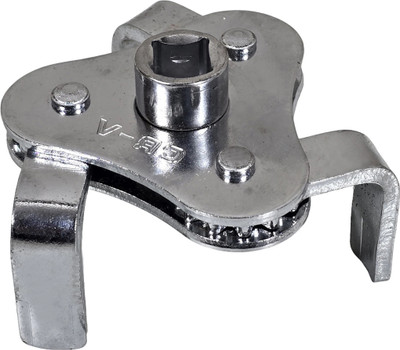 Digital Craft Heavy Duty 2-Way Oil Filter Wrench Tool with 3-Jaw Design Adjustable Removal Tool for 65-110mm Oil Filters Universal Car & Truck Single Sided Speciality(Pack of 1)