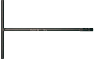 YATO YT-1573 Single Sided Long Bar Designed with AS-Drive and CrV 6140 10 mm Single Sided Open End Wrench