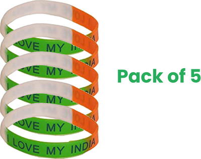AVEB Indian Boys & Girls Wrist Band Boys & Girls(Multicolor, Pack of 5)