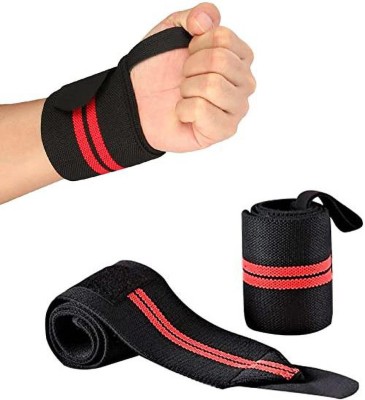 RM Mart wrist sport band Men & Women(Red, Black, Pack of 2)