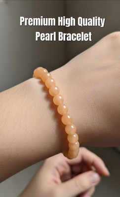 StyraHub Wrist band pearl 5 Boys & Girls(Orange, Pack of 1)