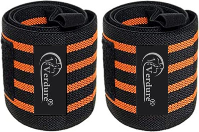 Verdure Professional Wrap Band Strap For Gym and Fitness Wrist Support (1 pair) Wrist Support