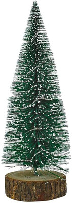 trafaart Pine 14.8 cm (0.49 ft) Artificial Christmas Tree(Green)