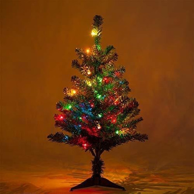 Saikara Collection Pine 60.9 cm (2.0 ft) Artificial Christmas Tree(Green)
