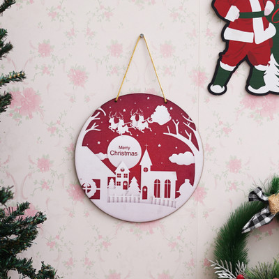 eCraftIndia CHR139 Hanging Snow Flake Pack of 1