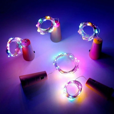 Trust Ware 20 LEDs 2 m Multicolor Flickering, Steady String Rice Lights(Pack of 5)