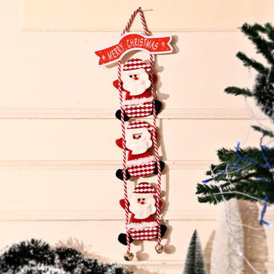 CraftVatika Christmas Tree Decoration Items Hanging Santa Christmas Tree Hanging Ornaments Pack of 1 deal from flipkart