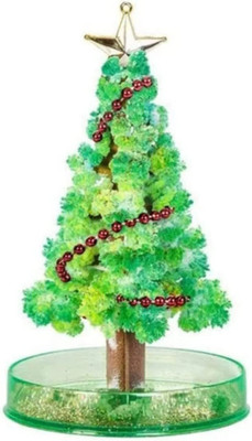 venimall Magic Growing Crystal Christmas Tree,Kids DIY Magic Tree Skirt Pack of 1