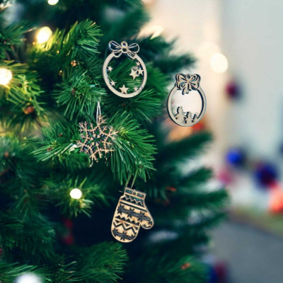 TINY TOON Cyprus 30 cm (0.98 ft) Artificial Christmas Tree(Green)